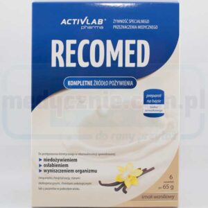 RecoMed хранителен коктейл с вкус на ванилия 65g 1бр.